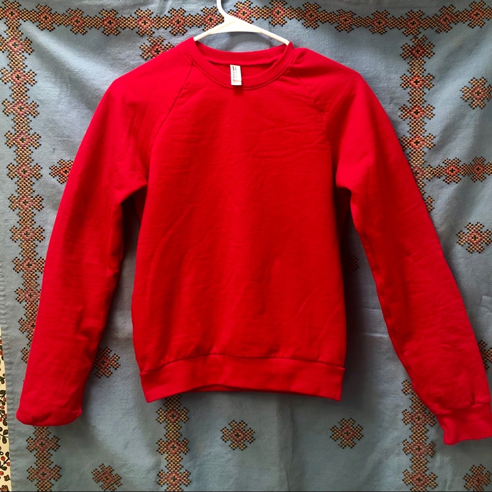 American Apparel Unisex Fleece Sweatshirt - Picture 1 of 4
